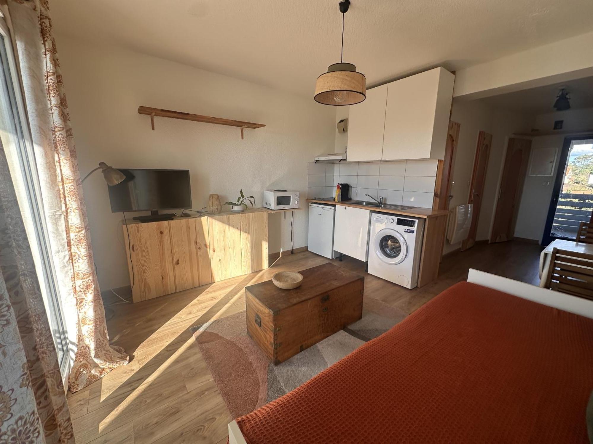 Appartement Au Pied Des Dunes Avec Vue 比斯卡罗斯 外观 照片