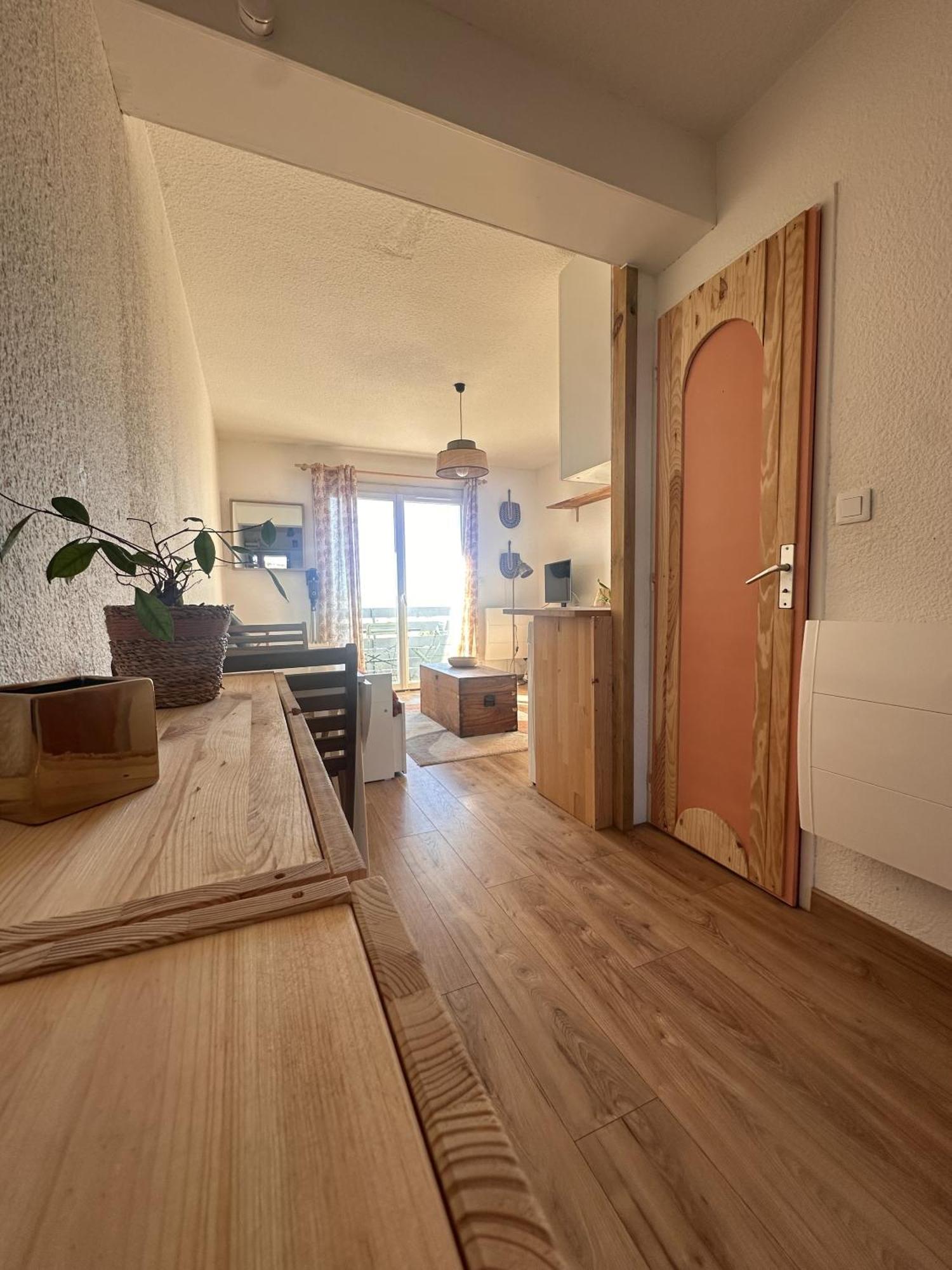Appartement Au Pied Des Dunes Avec Vue 比斯卡罗斯 外观 照片